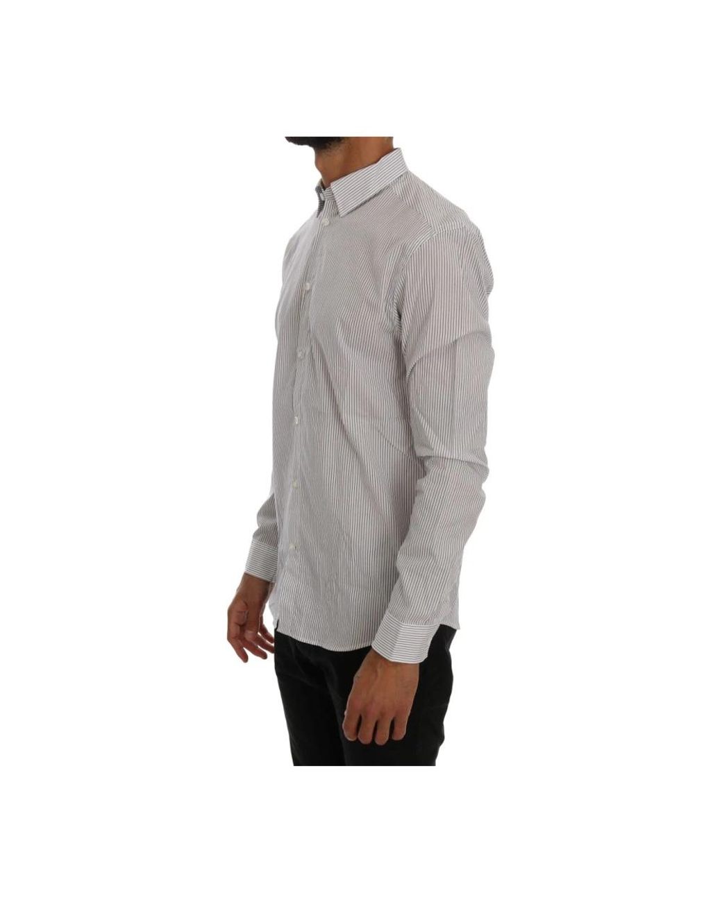 Frankie Morello Gray Casual Shirts for men