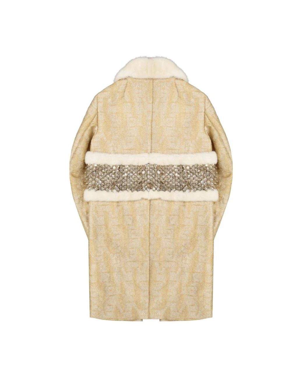 Single-Breasted Coats DSquared² en coloris Natural