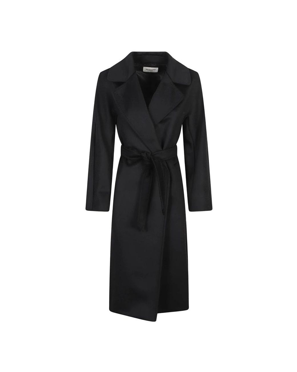 Weekend by Maxmara Black Belted Coats