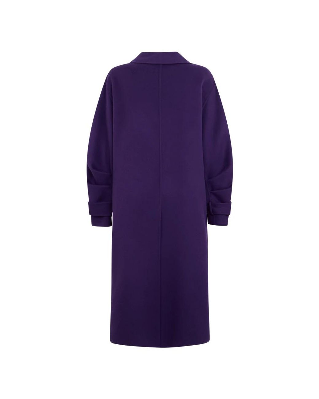 Alberta Ferretti Purple Single-Breasted Coats