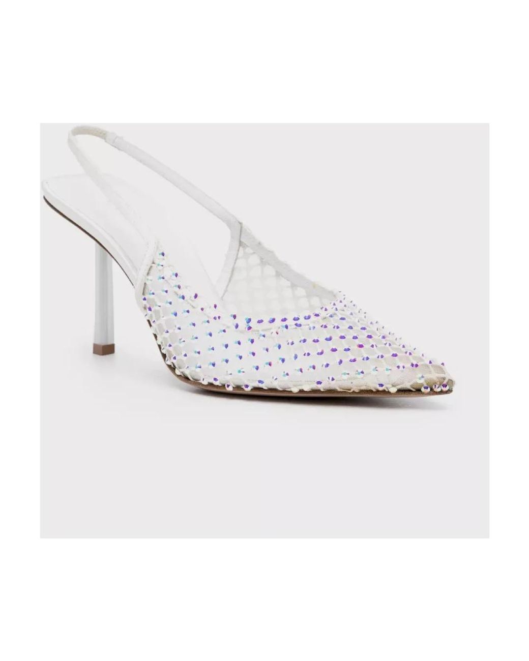 Le Silla White Pumps