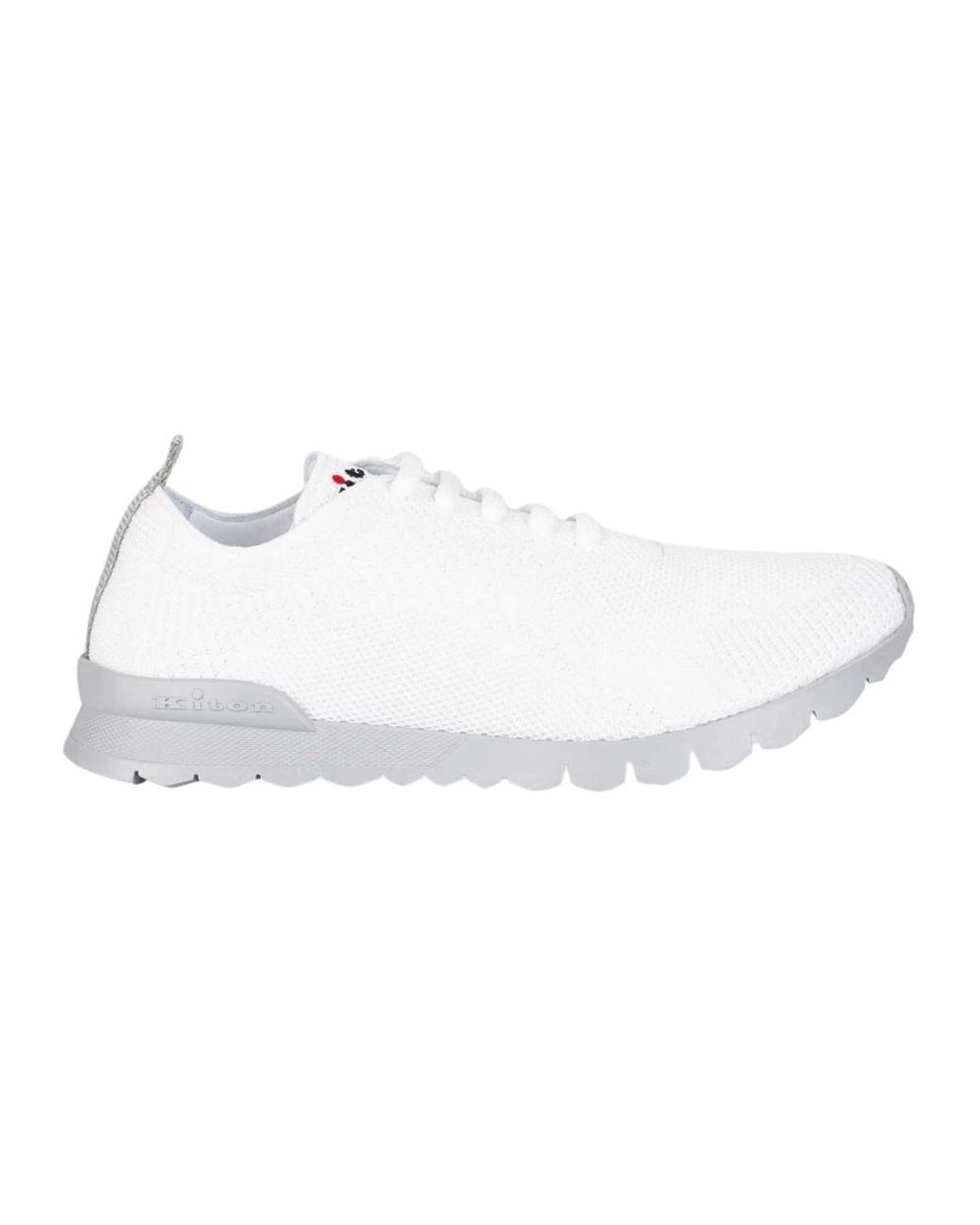 Kiton Cotton Ea Sneakers in White für Herren