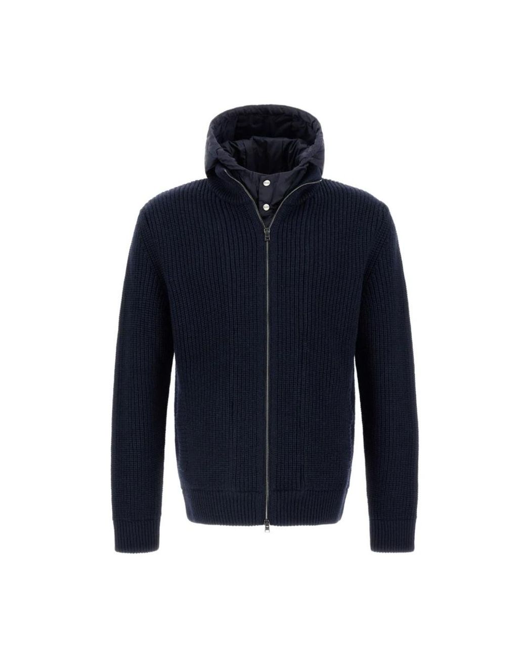 Herno Truien & Vesten ,Blauw ,Blauwe Sweaters Voor Mannen in het Blue voor heren