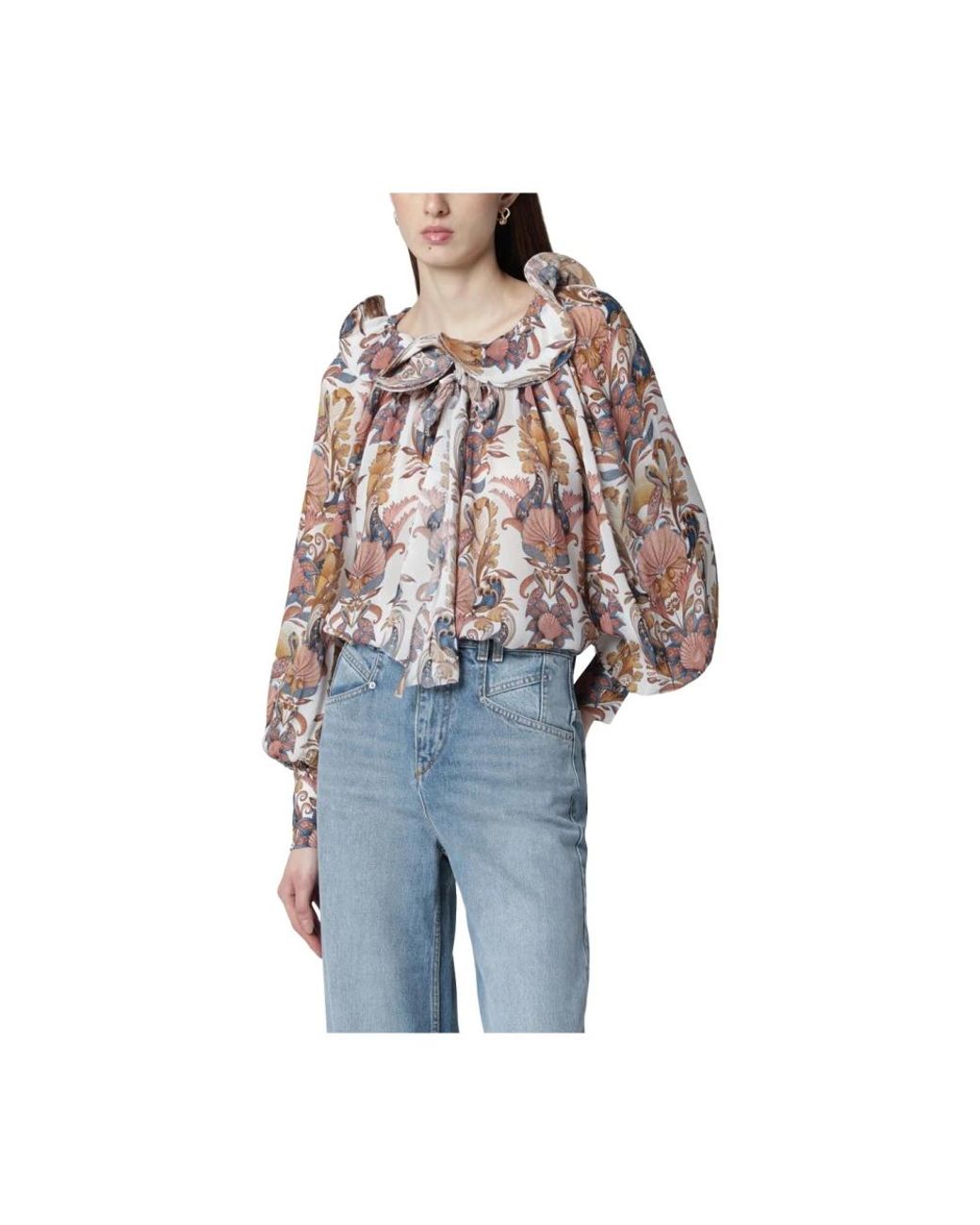 Farm Rio Blue Blouses