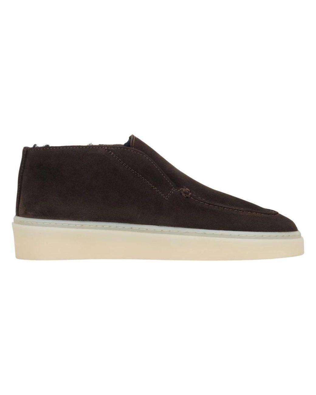 ESTRO Schoenen ,Bruin ,Leer Winter Loafers in het Black