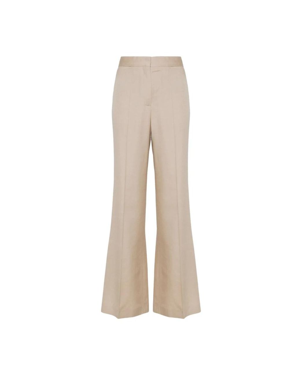 Stella McCartney Natural Wide Trousers