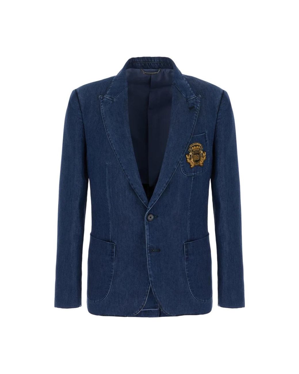 Dolce & Gabbana Blue Blazers for men