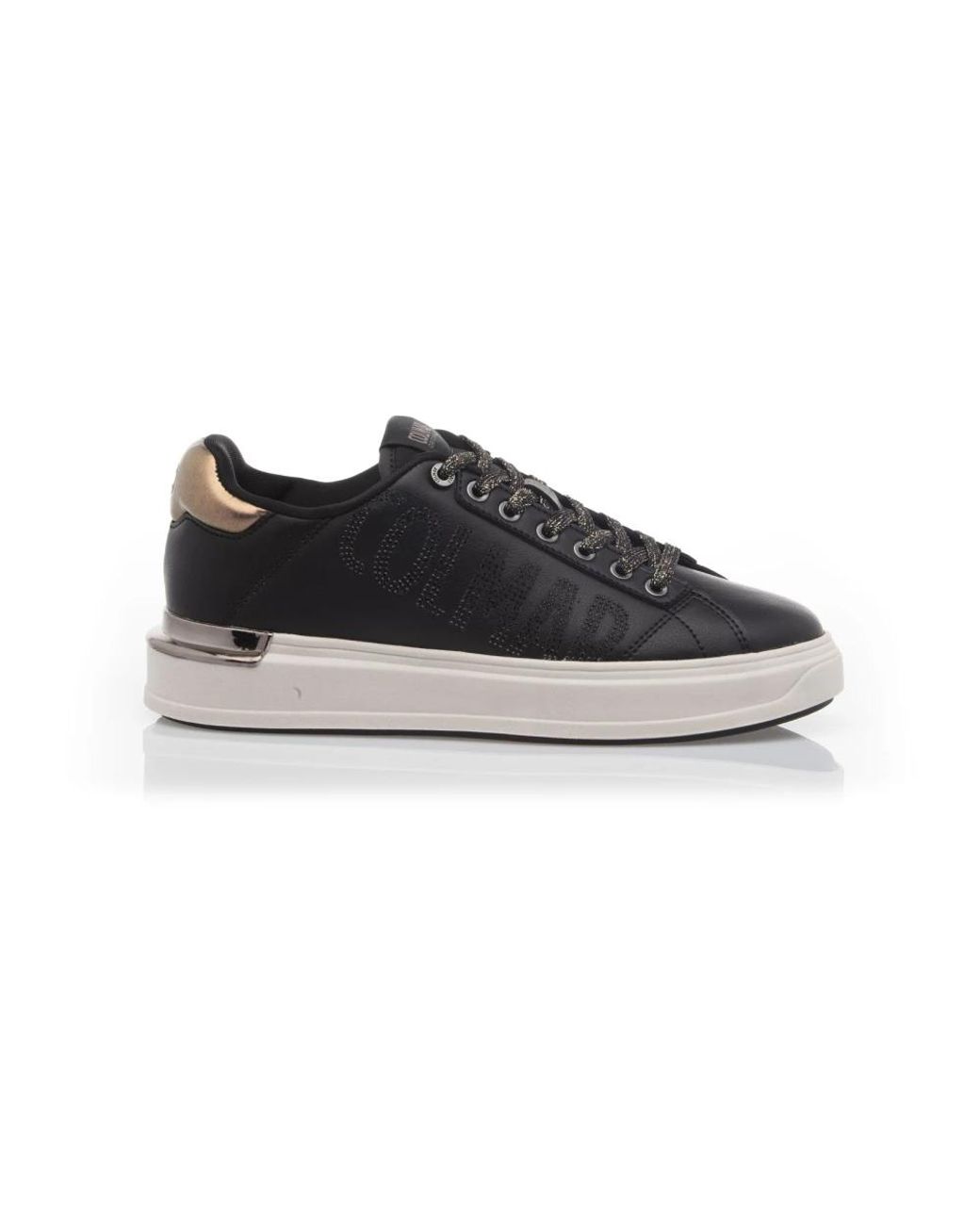 Colmar Schoenen ,Zwart ,Clayton Strass Sneakers in het Black