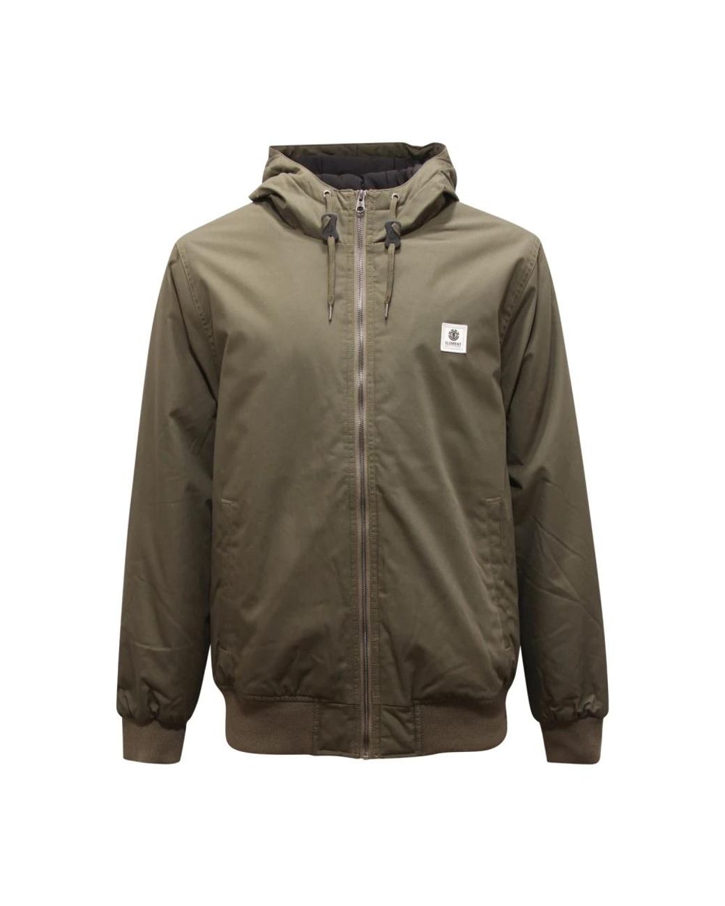 Element Jassen ,Groen ,Polyester Dulcey Gewatteerde Jas Groen in het Green voor heren