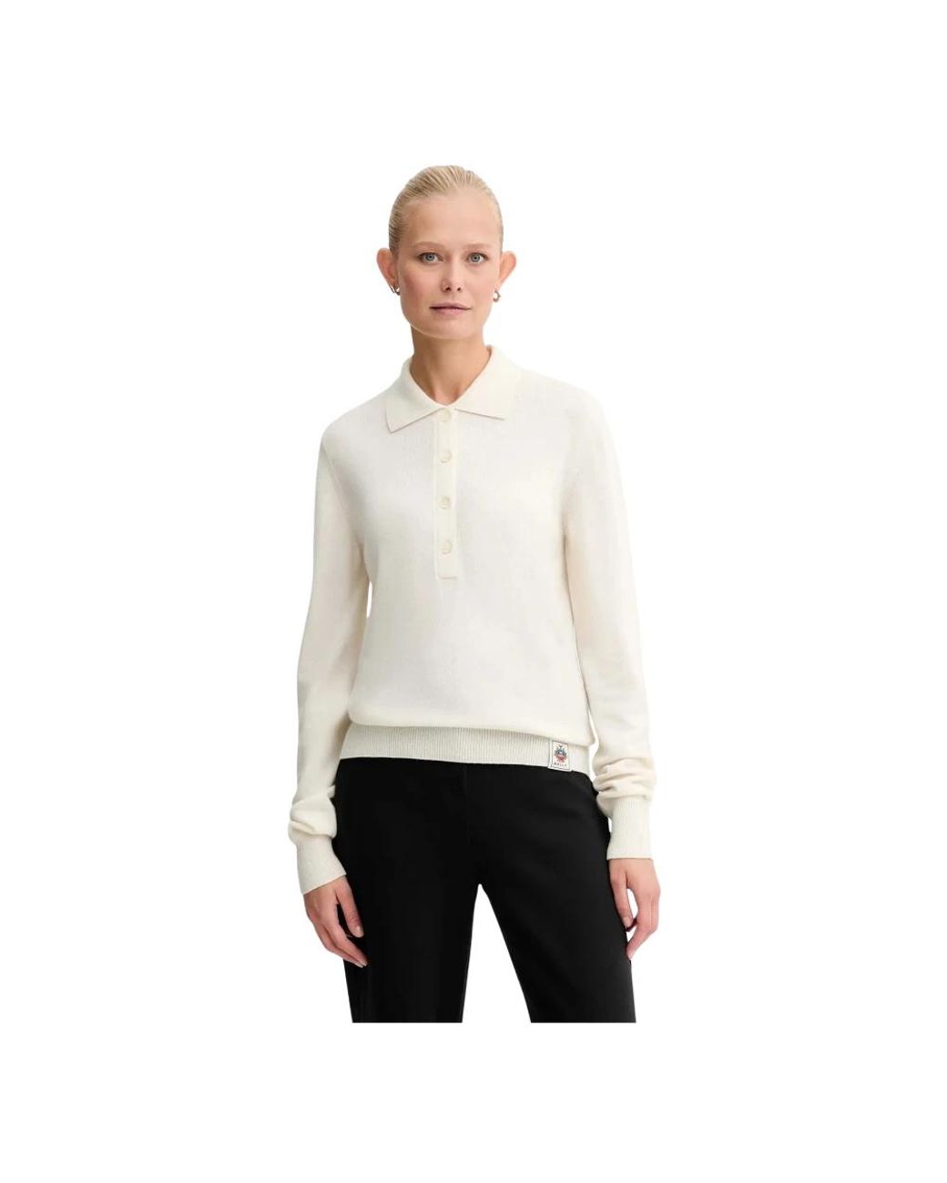 Bally Cashmere Sweater in het White