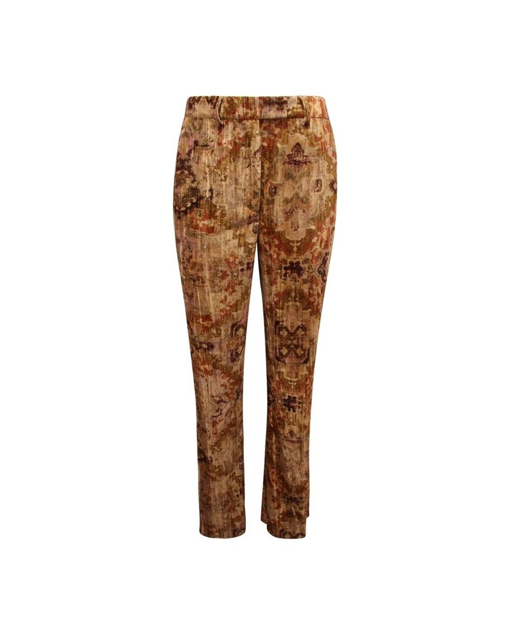 Seventy Brown Straight Trousers