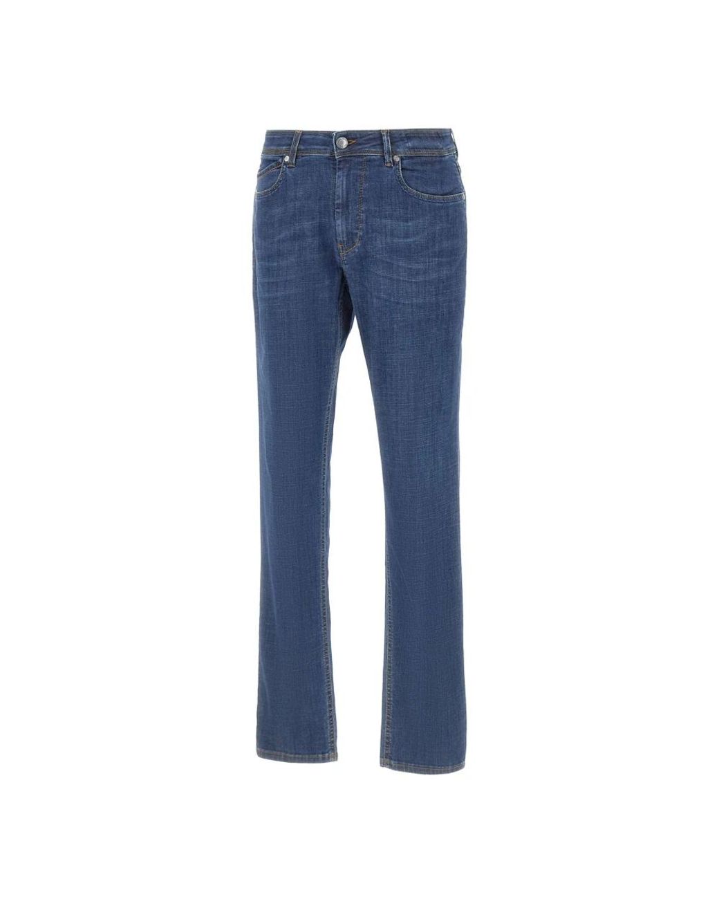 Re-hash Blue Straight Jeans for men