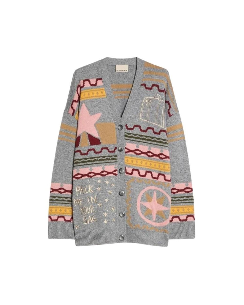 Cardigans Pennyblack en coloris Gray
