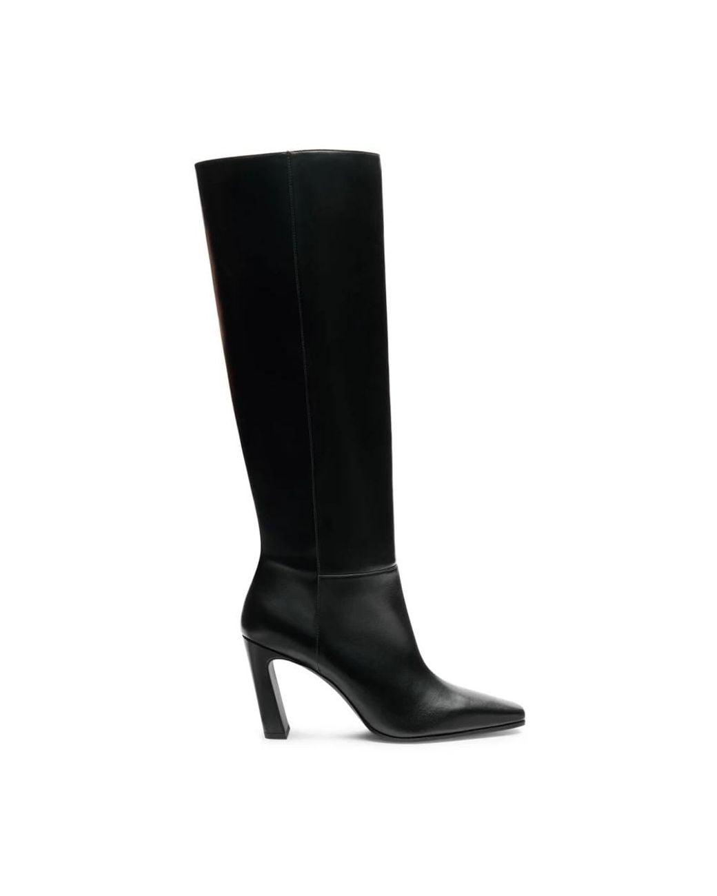 Stuart Weitzman Black Stassi Boot 85
