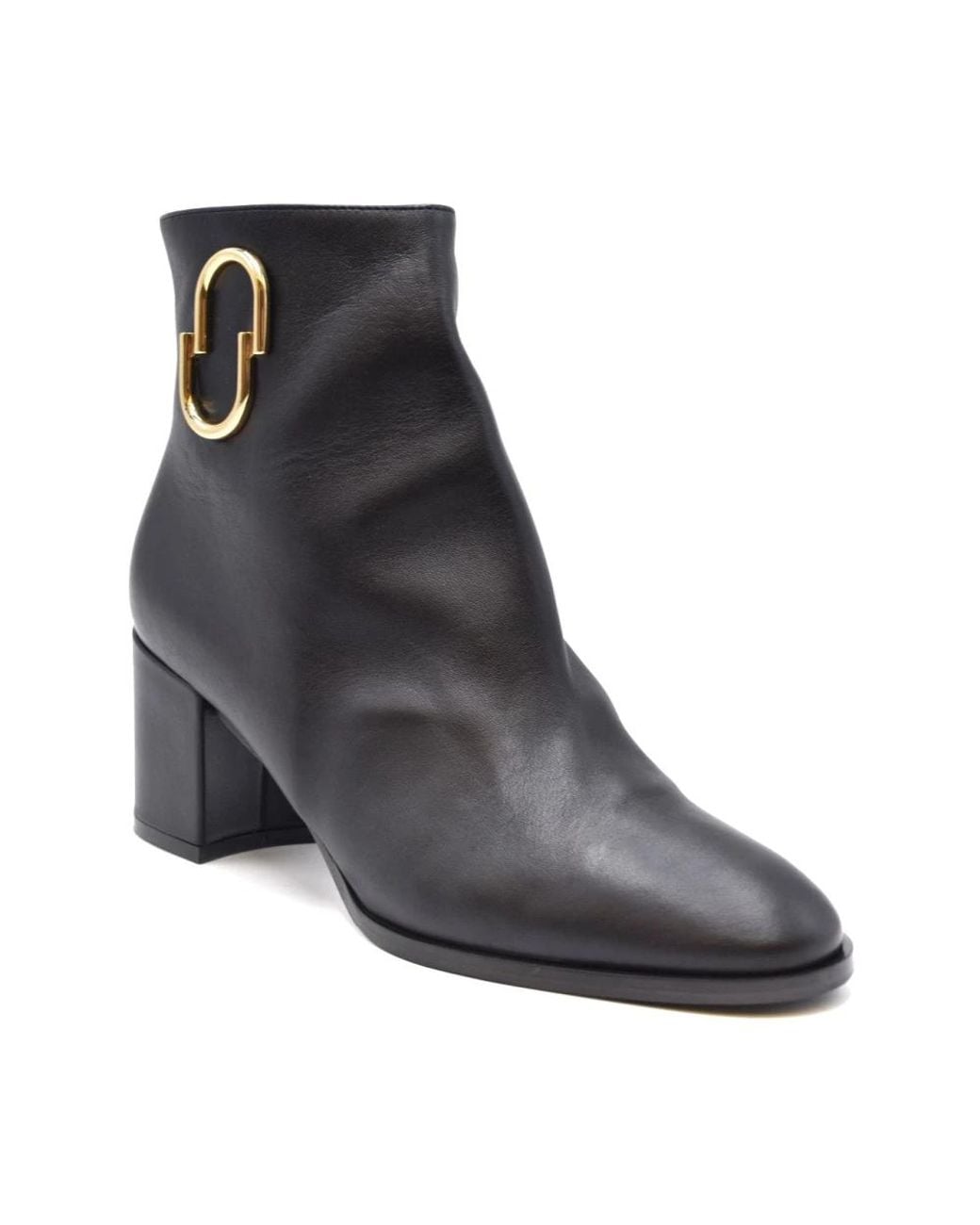 Ninalilou Black Heeled Boots