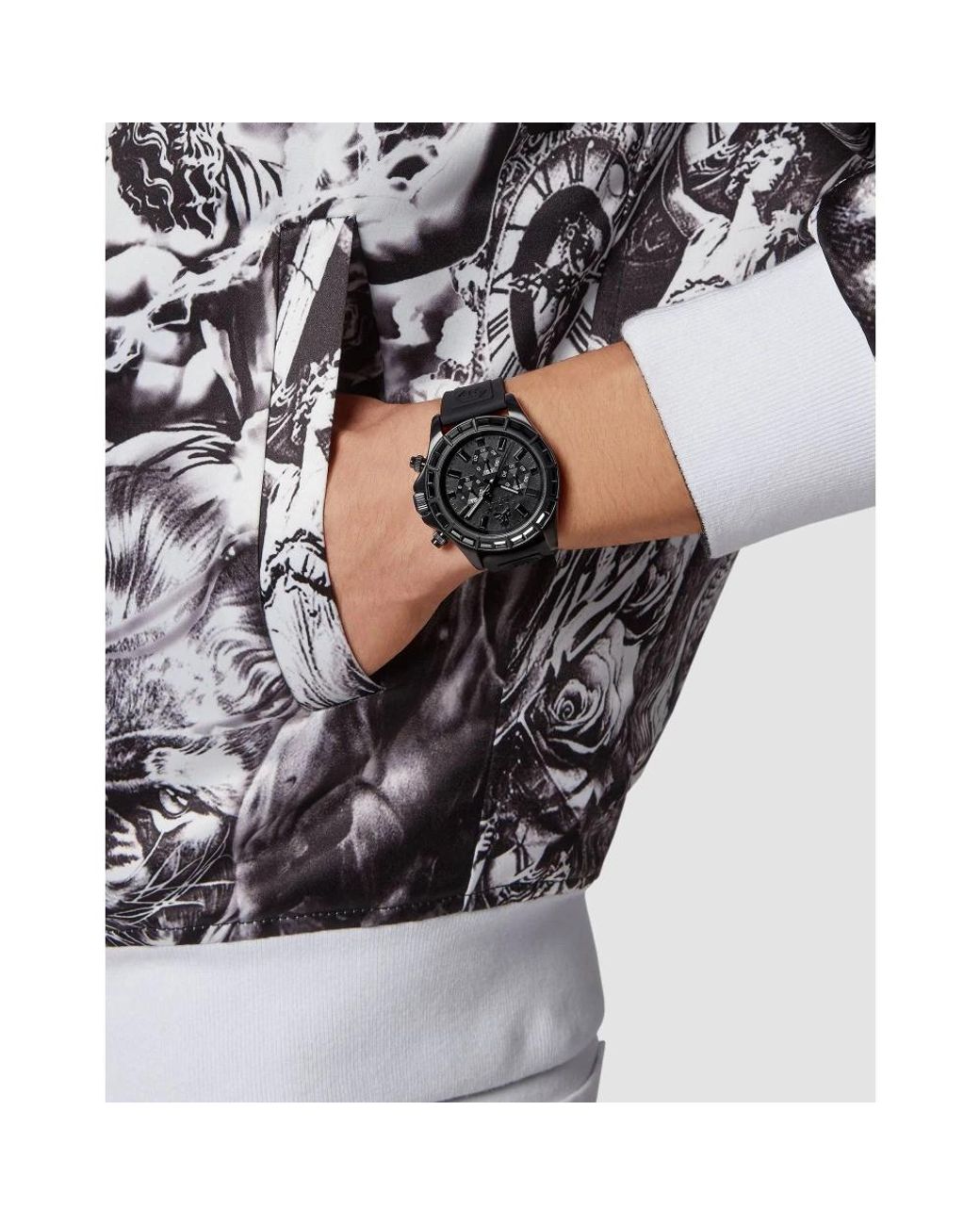 Philipp Plein Black Watches for men