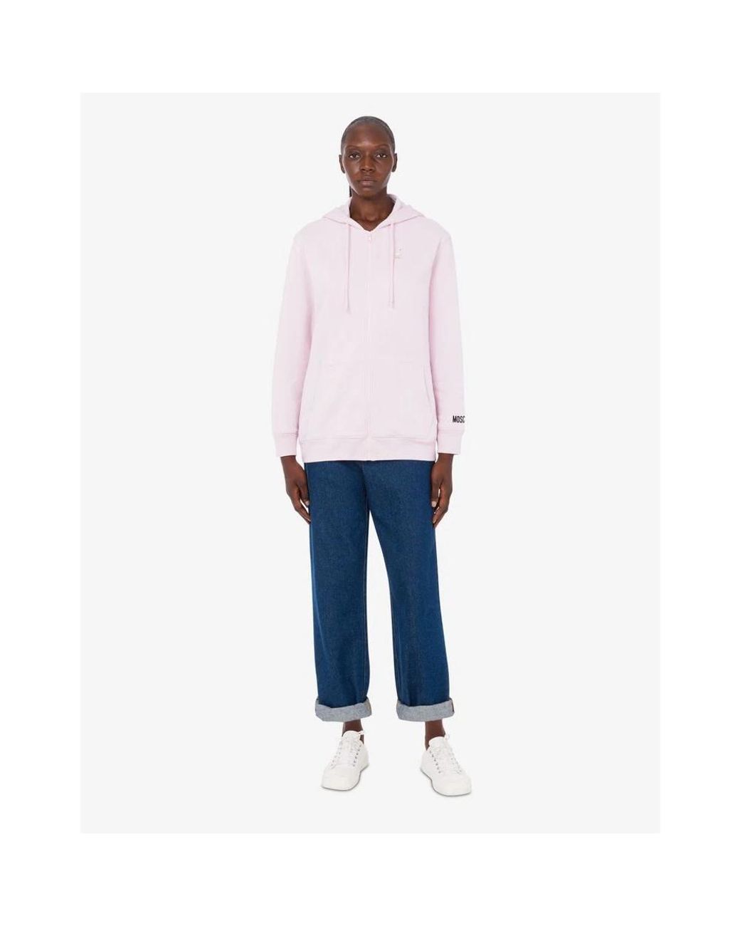 Moschino Pink Zip-Throughs
