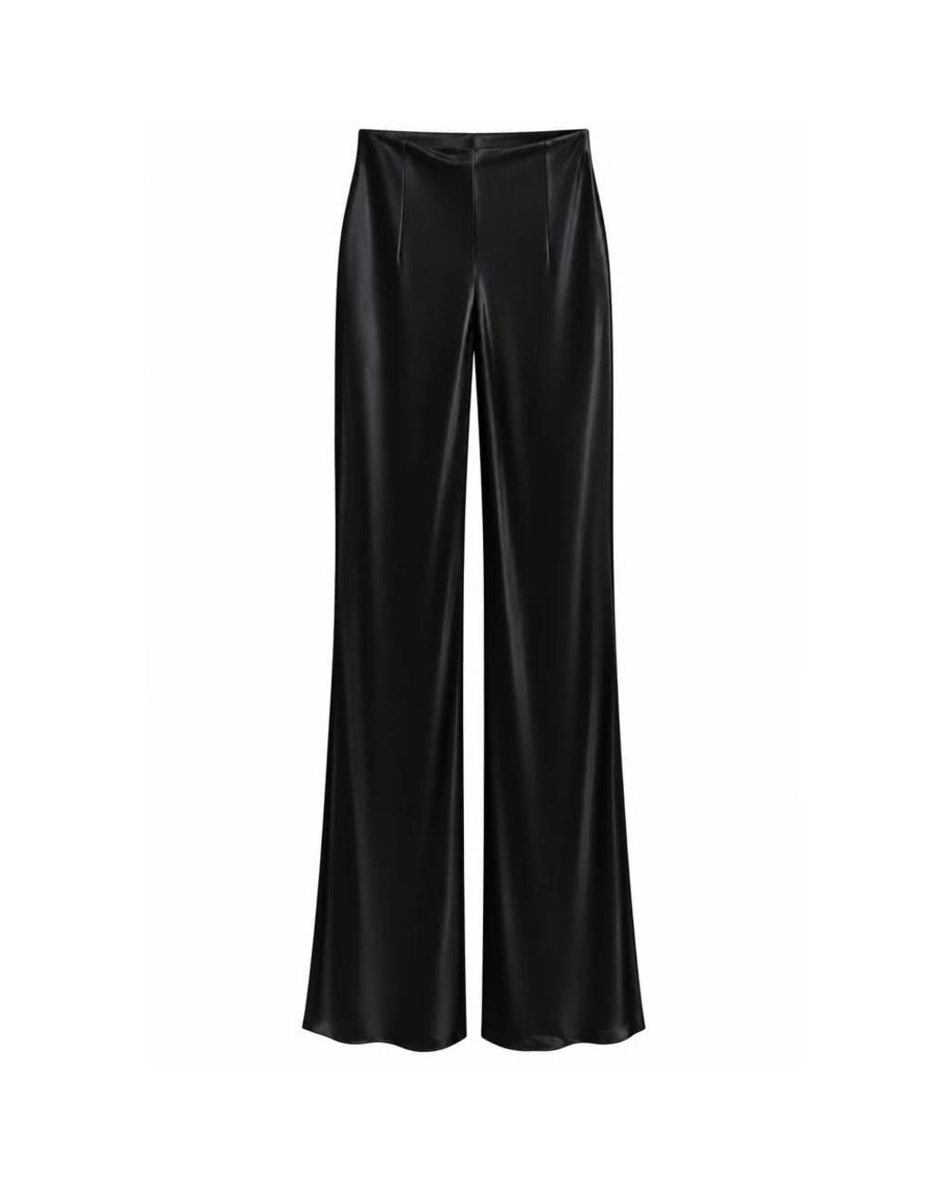 Erika Cavallini Semi Couture Black Wide Trousers