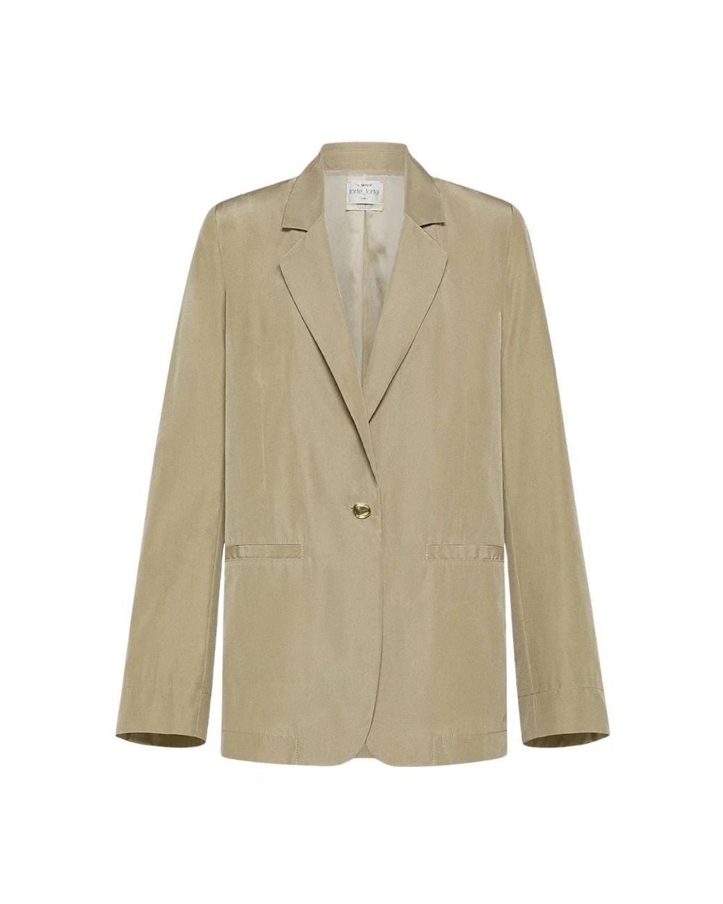 Forte_forte Natural Blazers