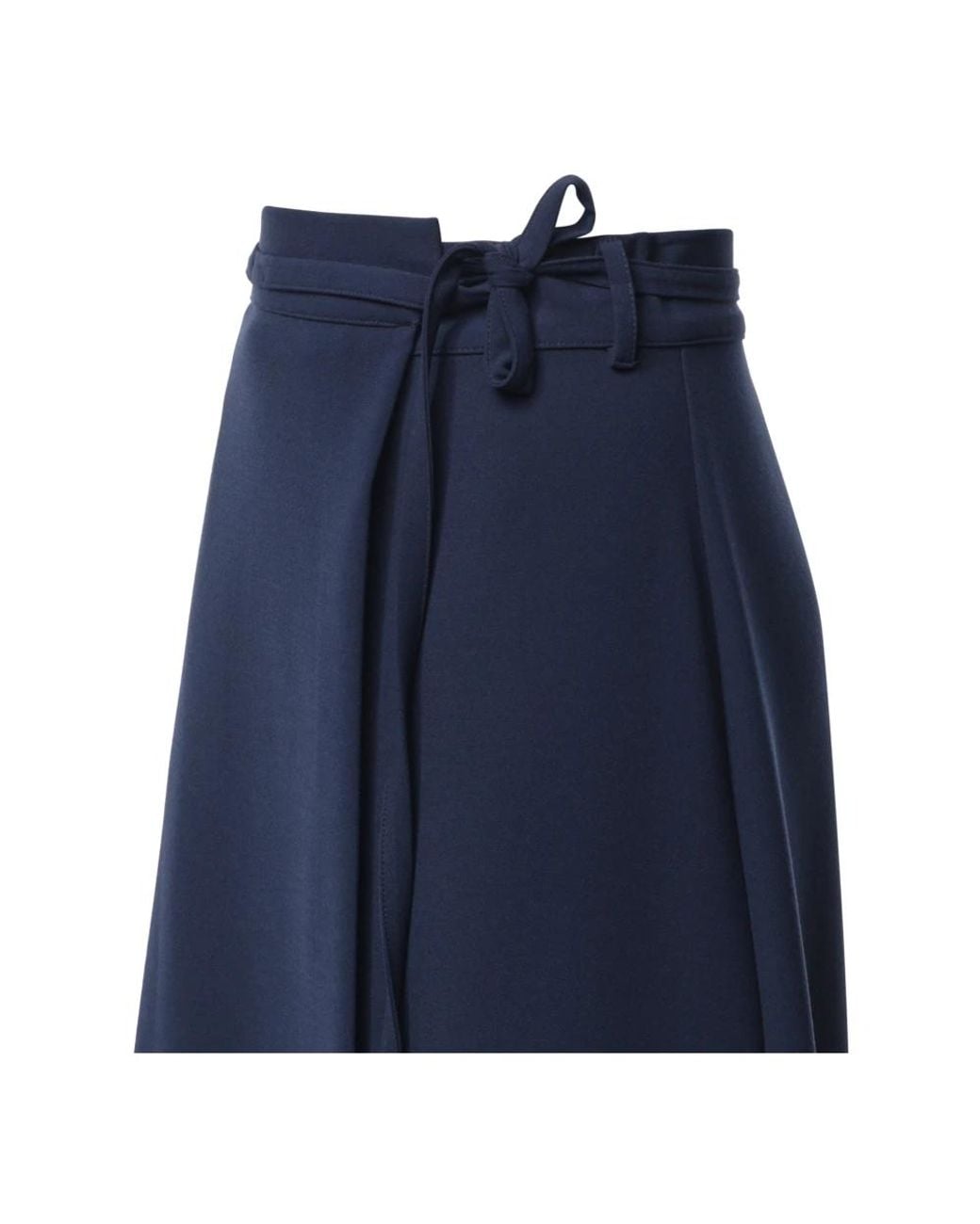 Midi Skirts Ottod'Ame de color Blue