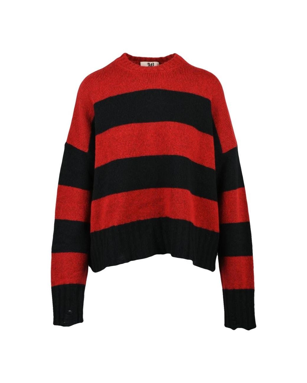 Aniye By Red Round-Neck Knitwear