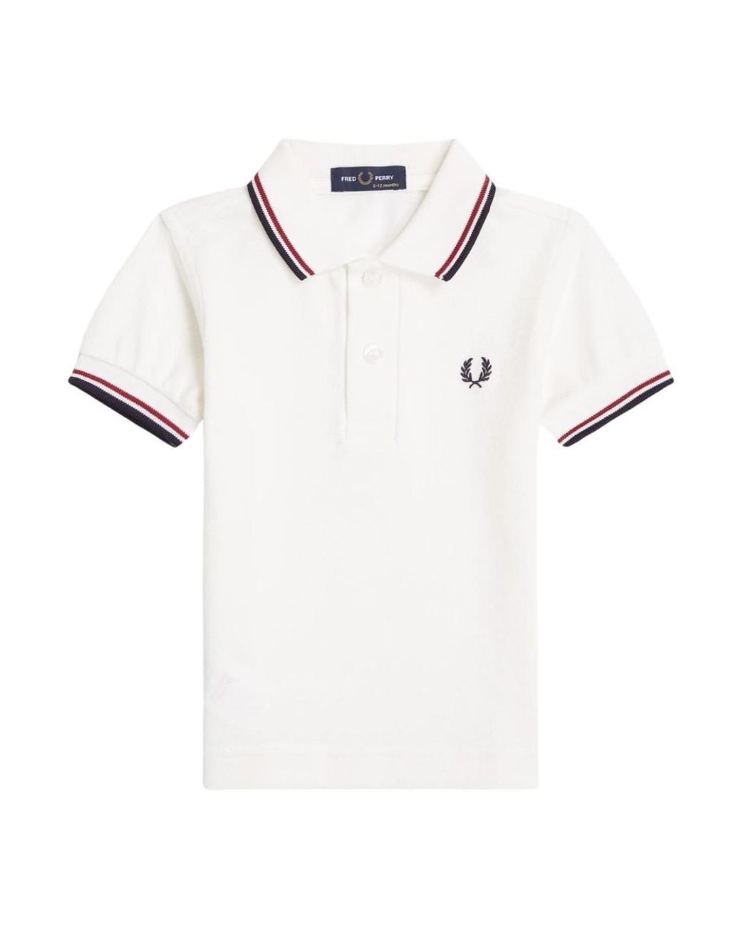 Fred Perry White Polo Shirts for men