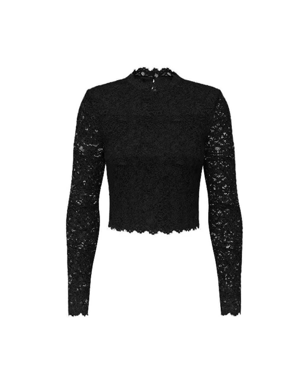 Guess Black Long Sleeve T-Shirts