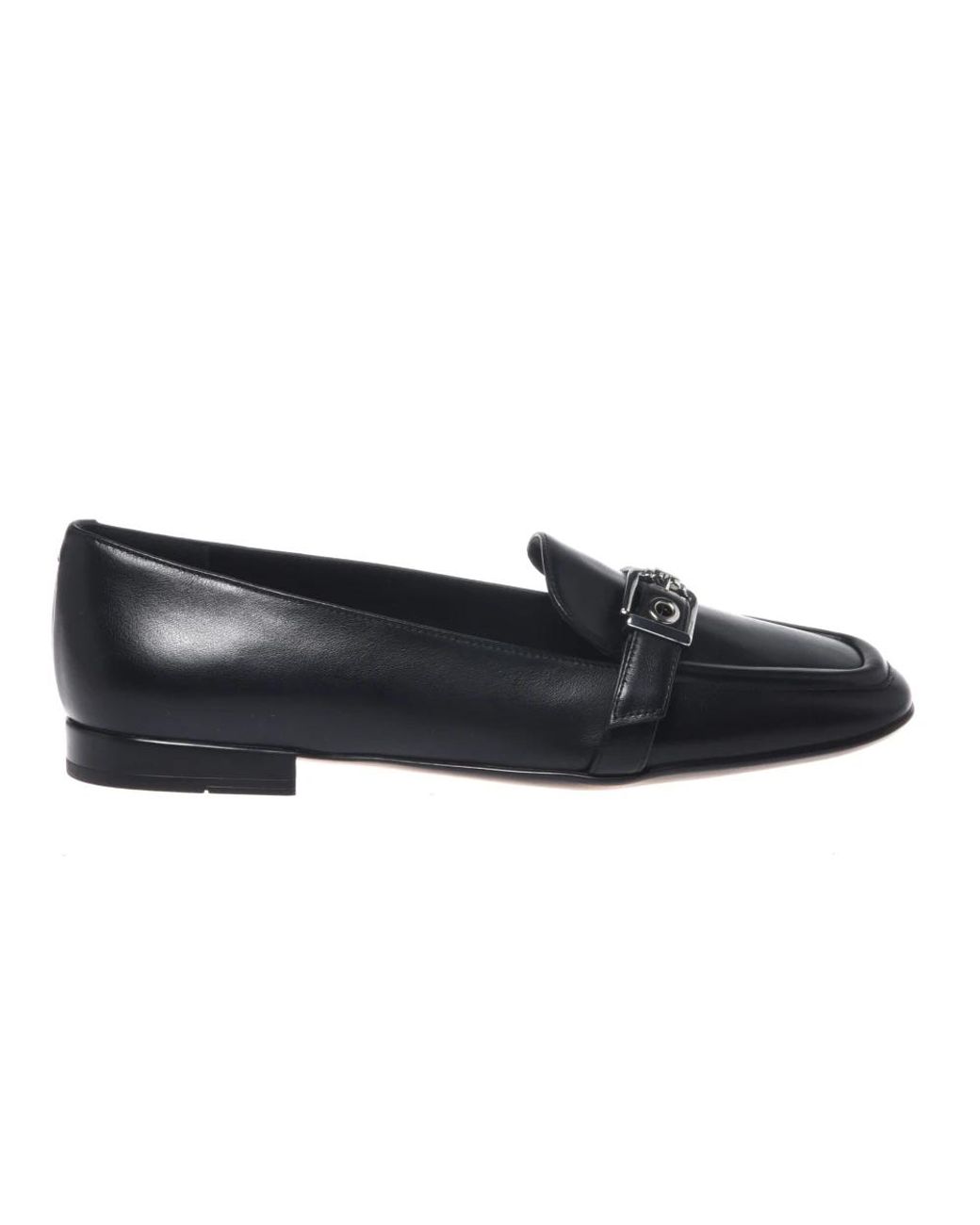 Baldinini Blue Leder Loafer