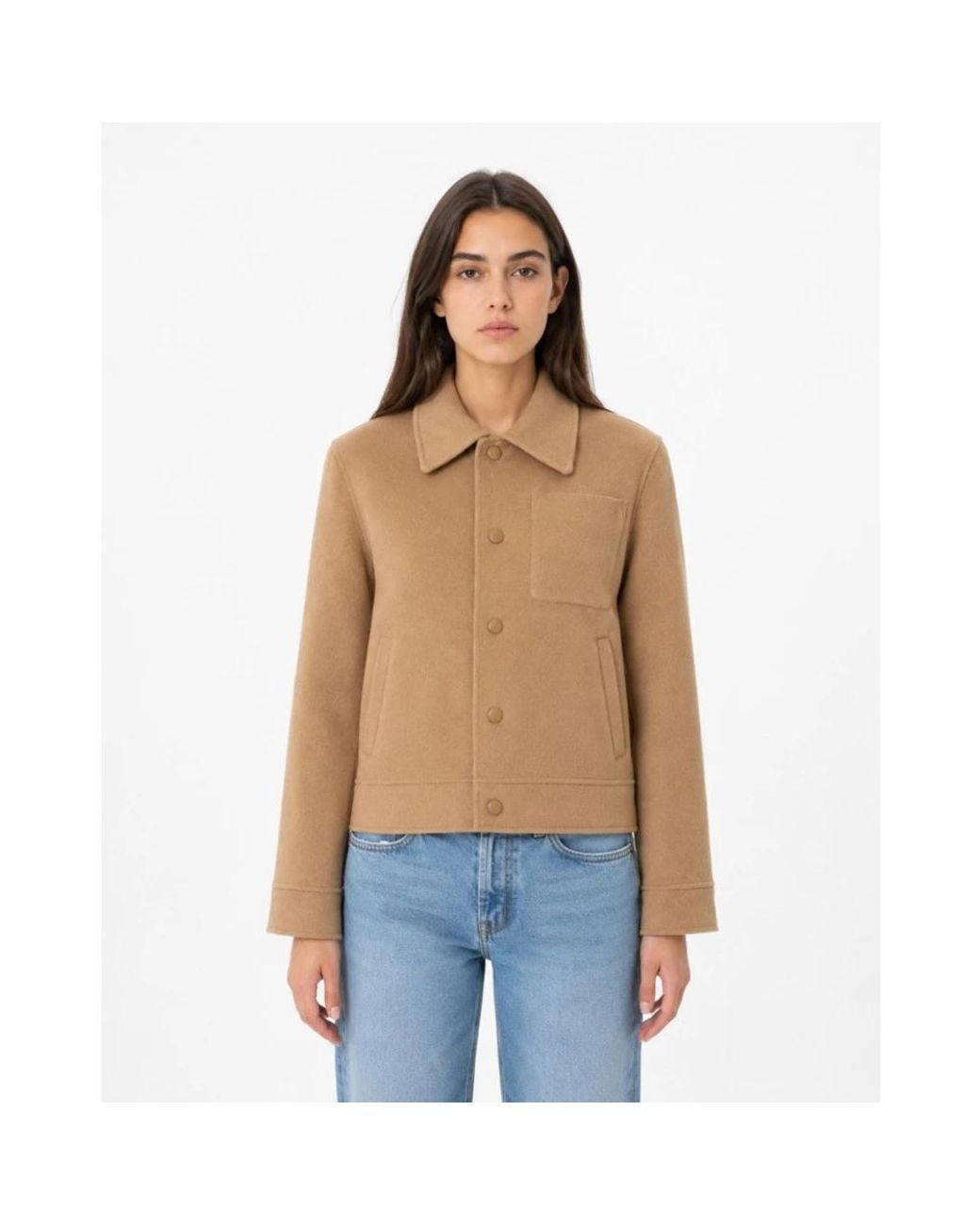 Light Jackets AMI de color Natural