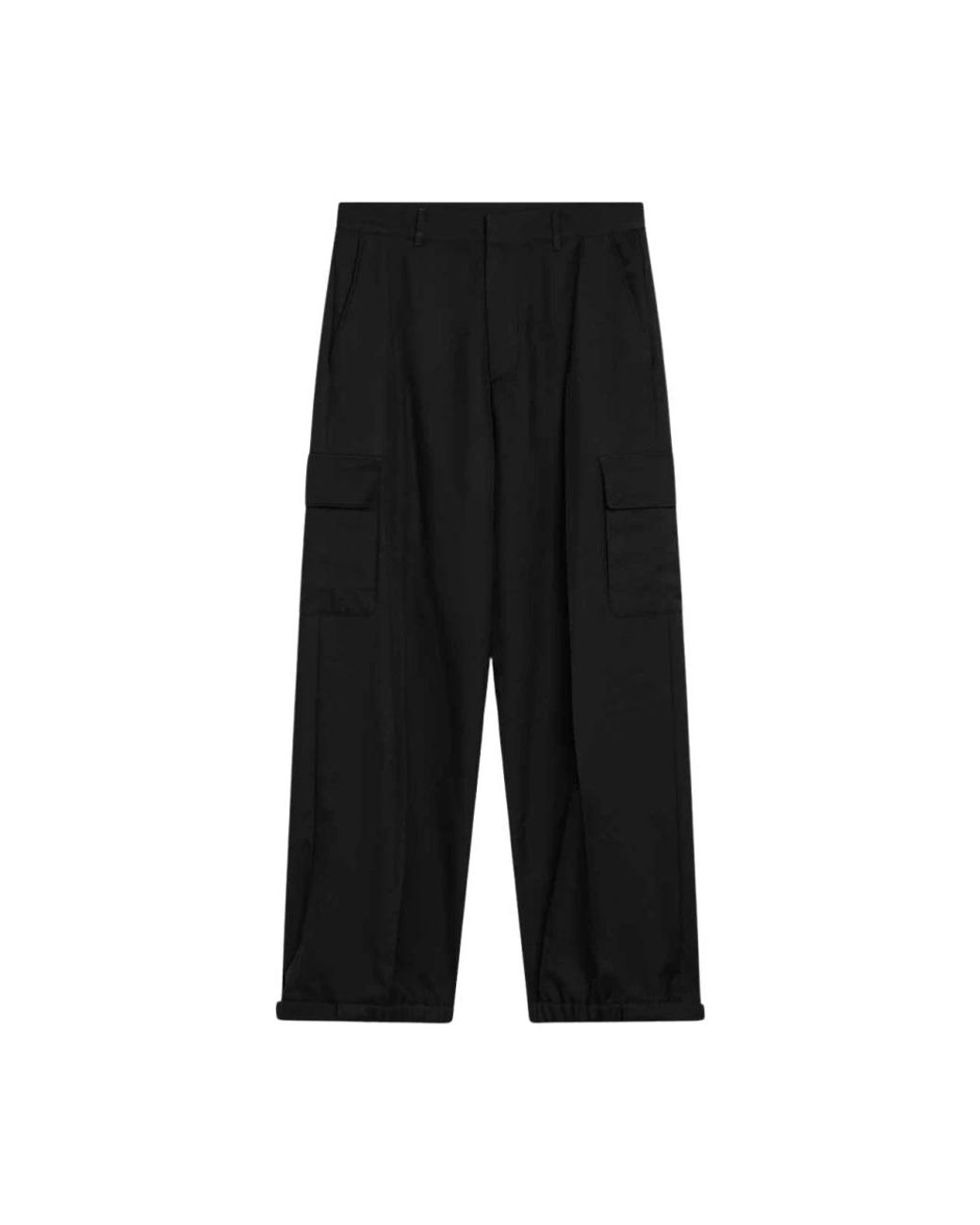 Off-White c/o Virgil Abloh Black Straight Trousers for men