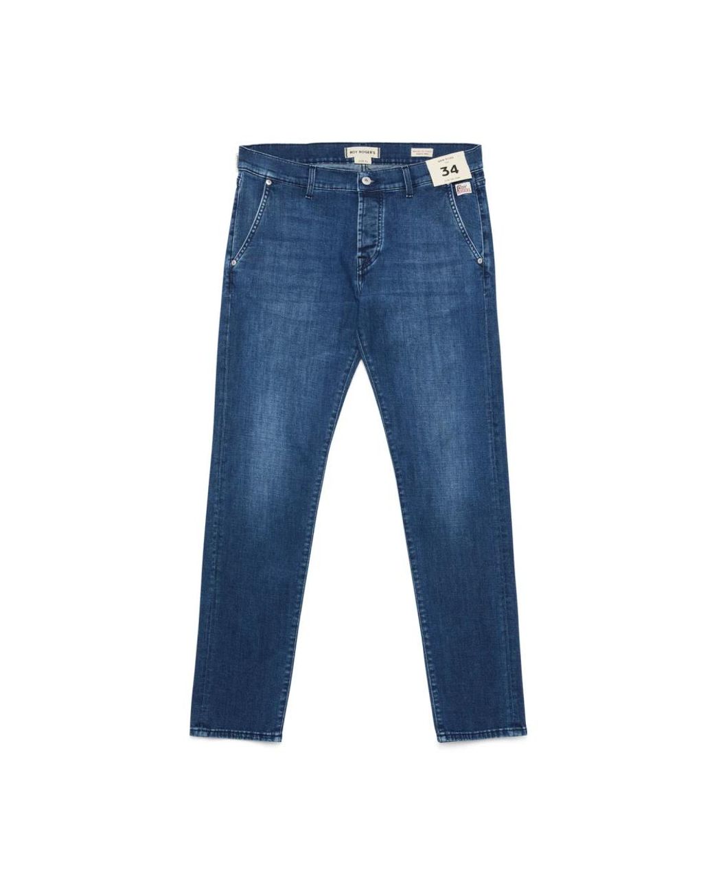 Roy Rogers Blue Slim Fit Jeans for men