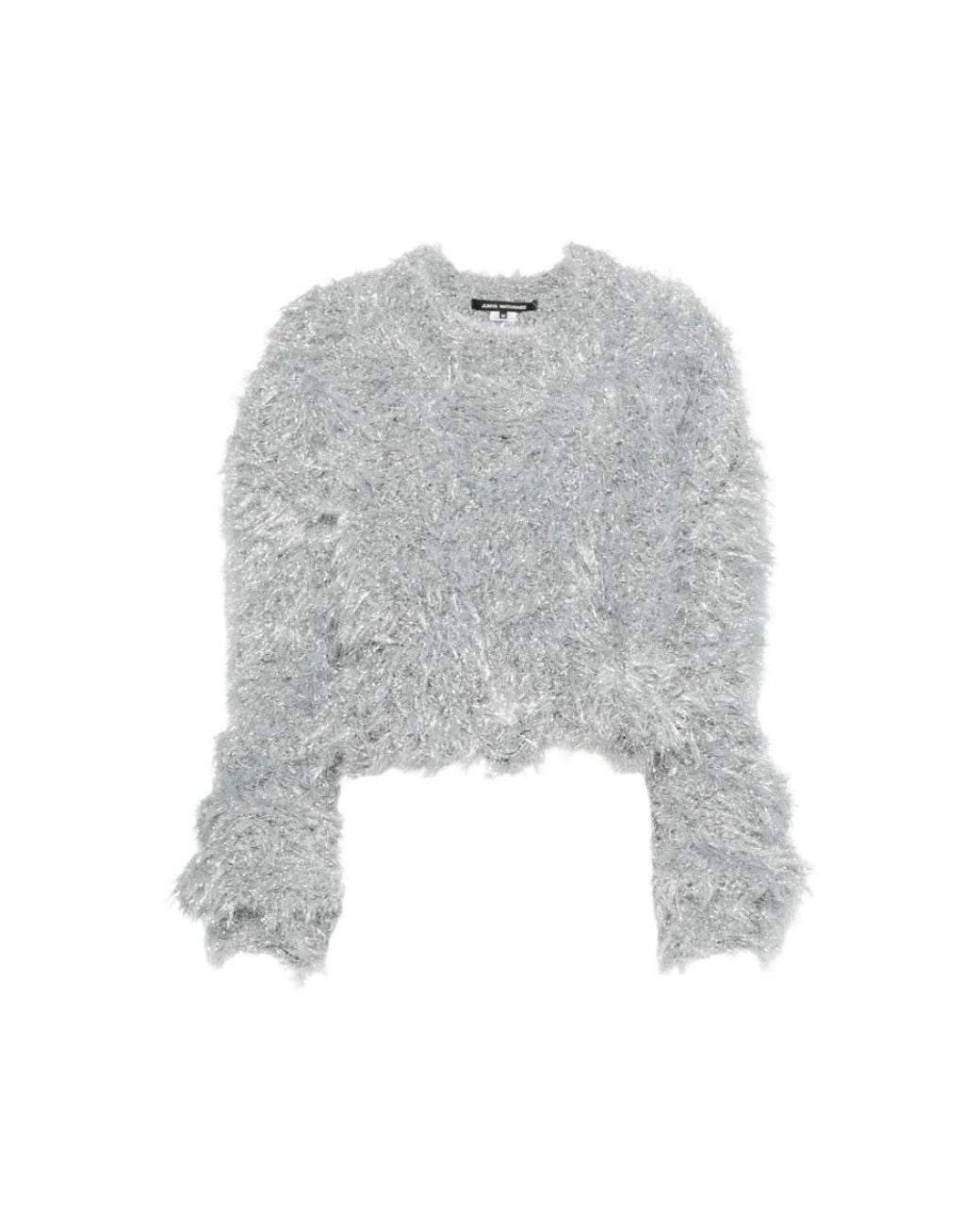 Junya Watanabe Gray Round-Neck Knitwear
