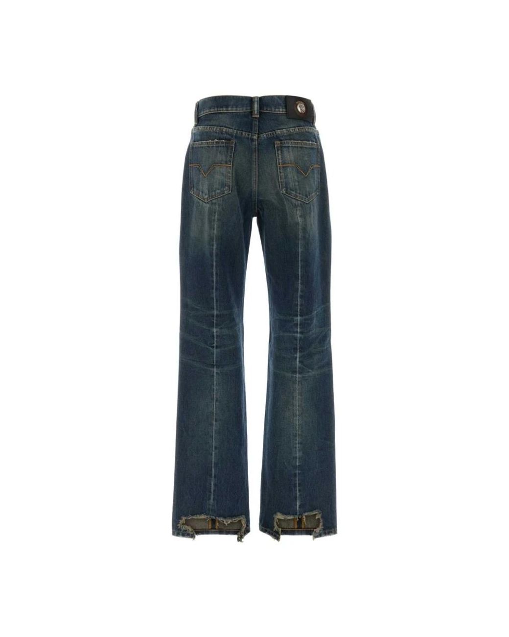 Versace Blue Flared Jeans