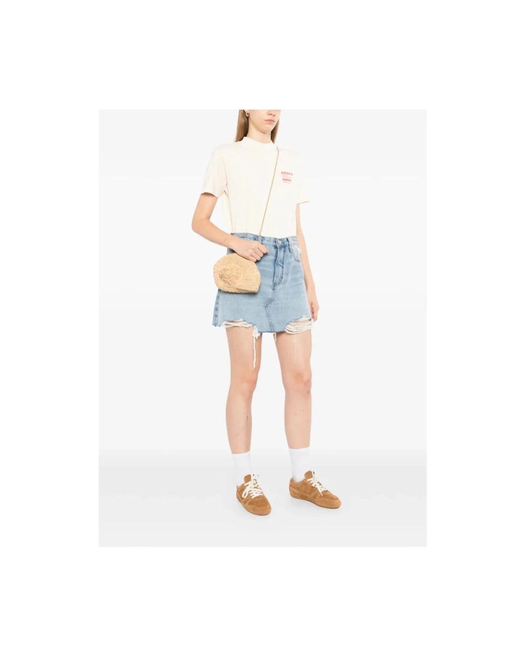 Anya Hindmarch Natural Cross Body Bags