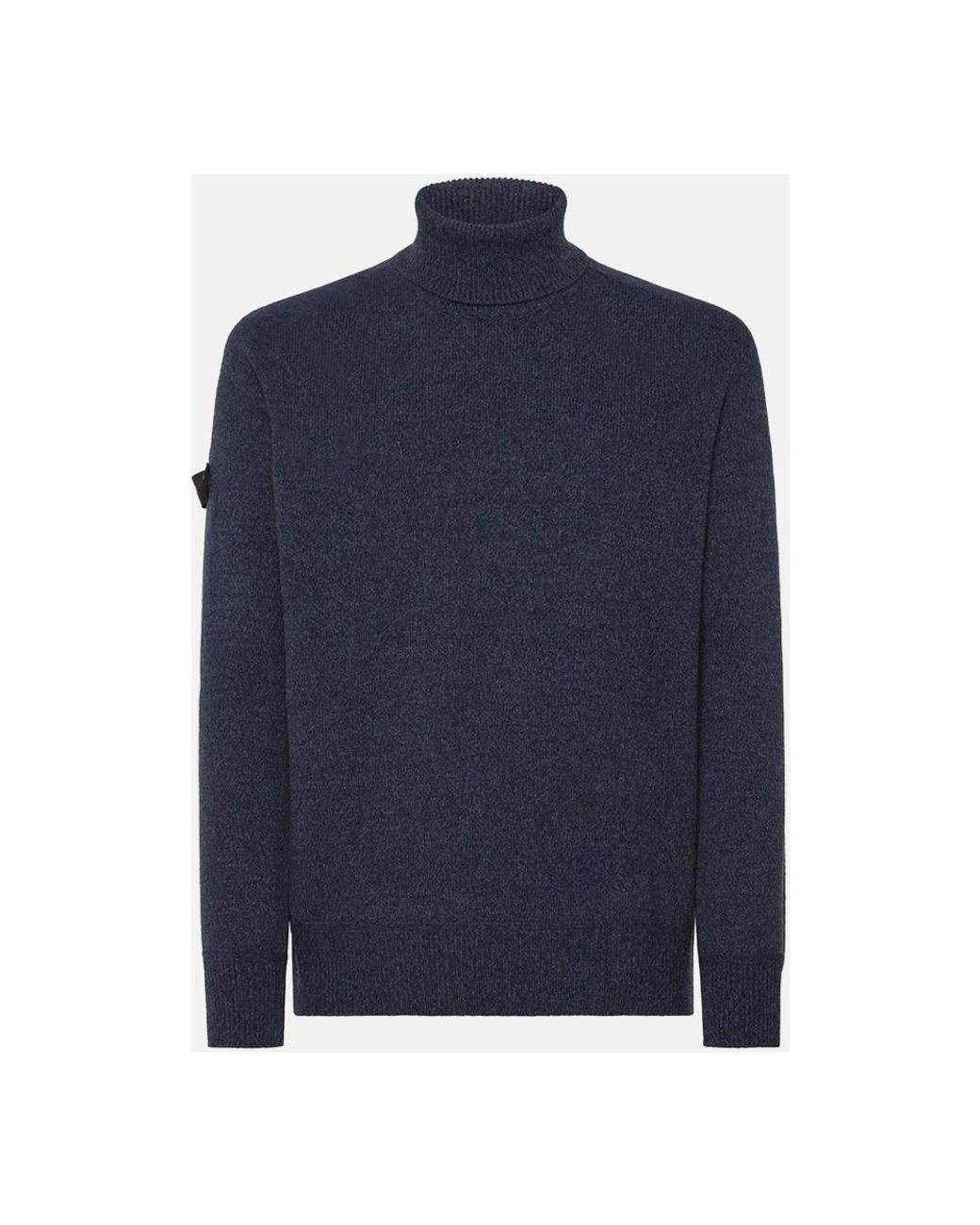 Peuterey Blue Turtlenecks for men