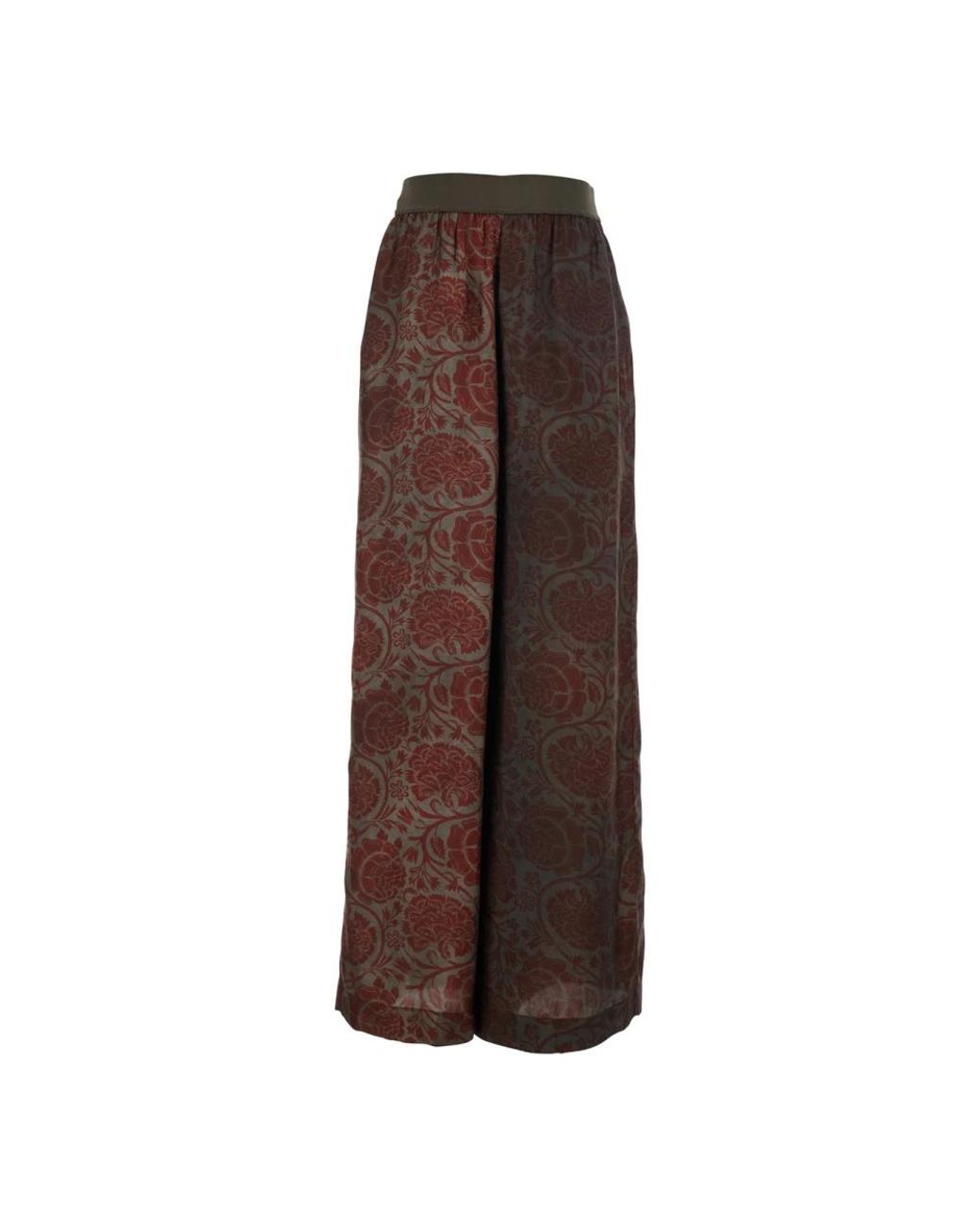 Uma Wang Brown Wide Trousers