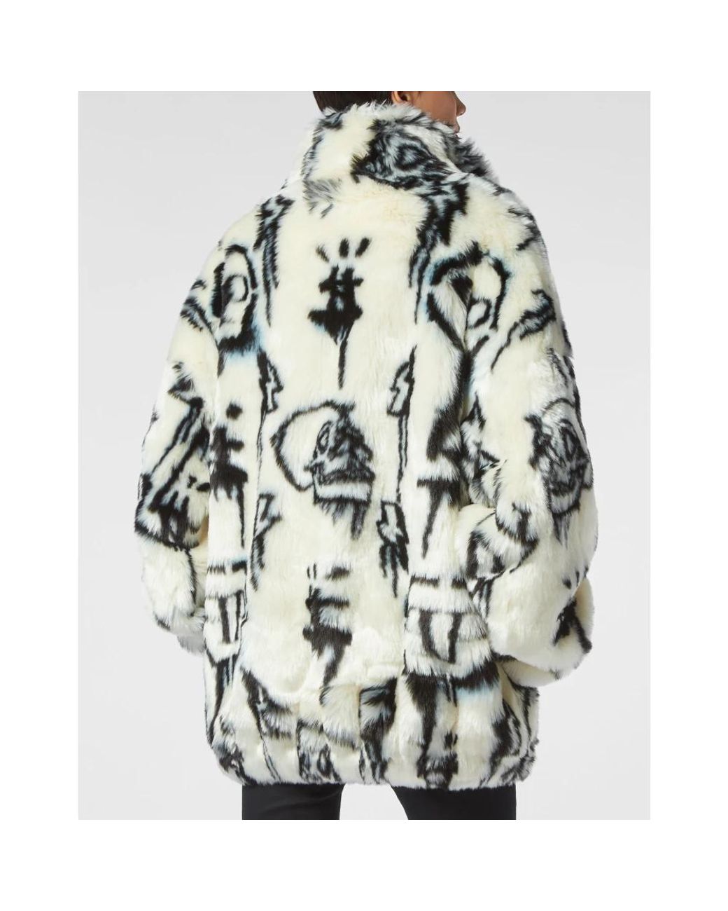 Philipp Plein Jacket Monogram in het Natural