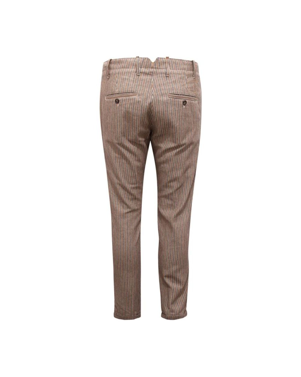 Officina 36 Gray Chinos for men