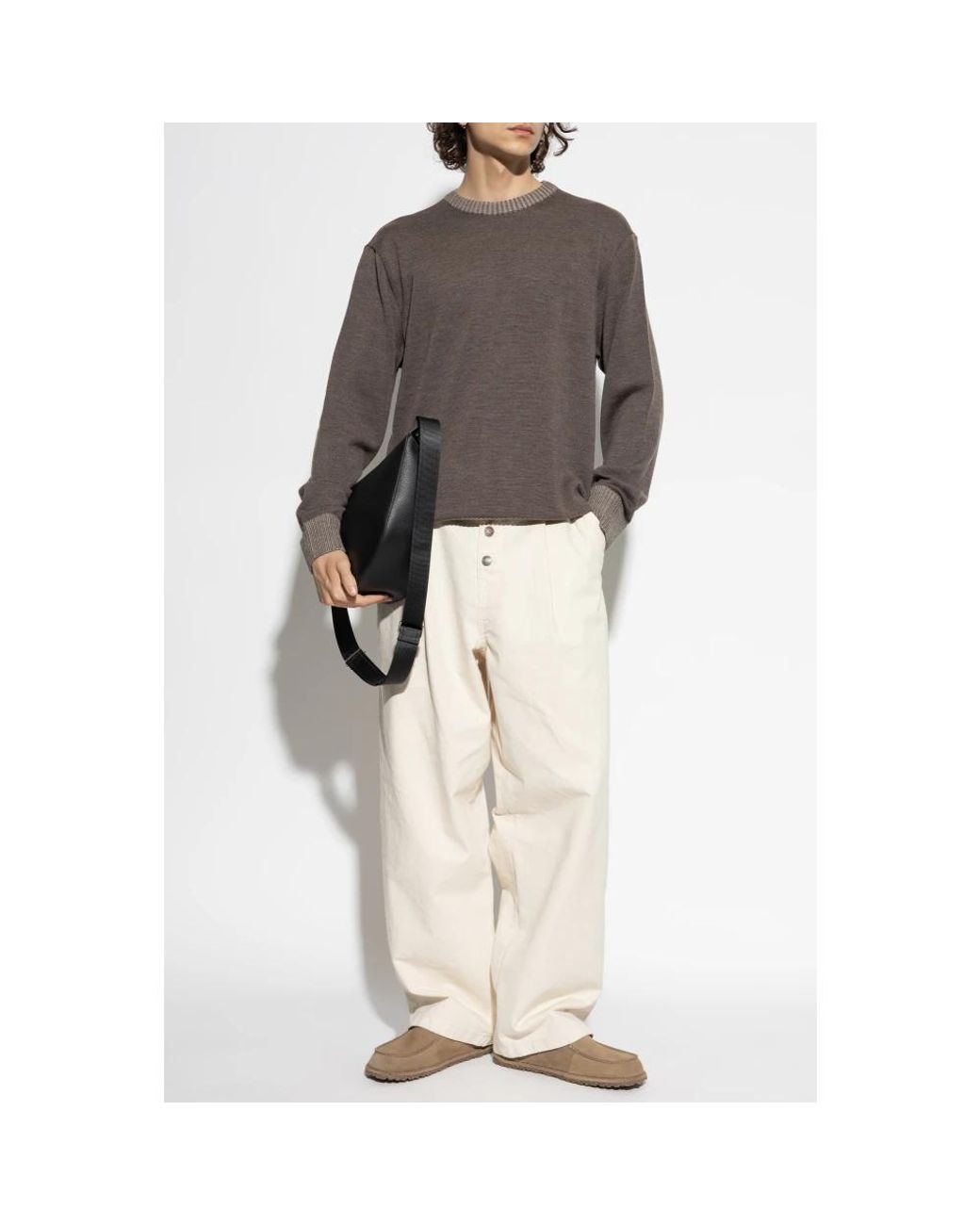 Paul & Shark Gray Round-Neck Knitwear for men