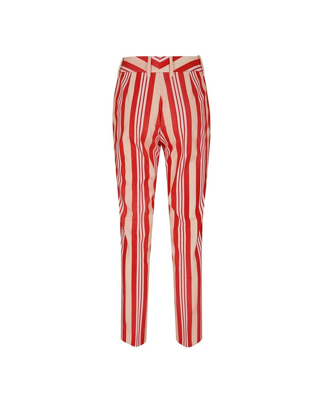 Ermanno Scervino Red Slim-Fit Trousers