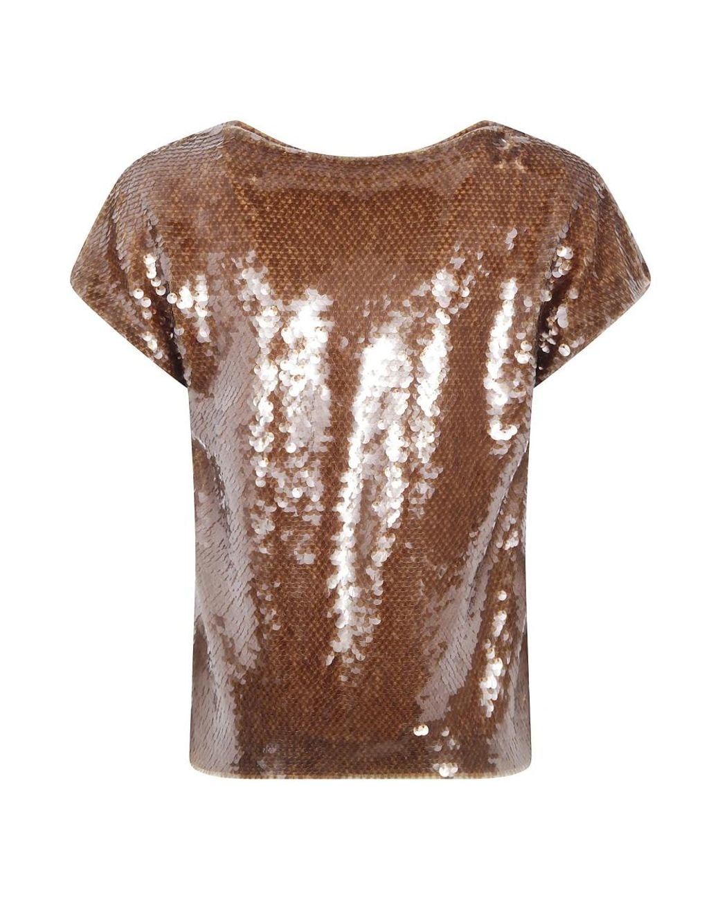 Alberta Ferretti Brown T-Shirts
