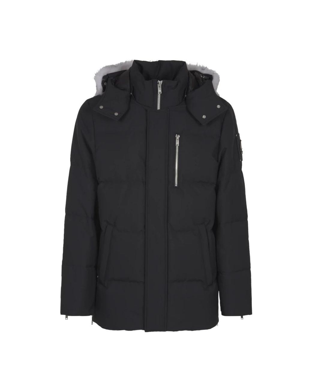 Winter Jackets Moose Knuckles de hombre de color Black