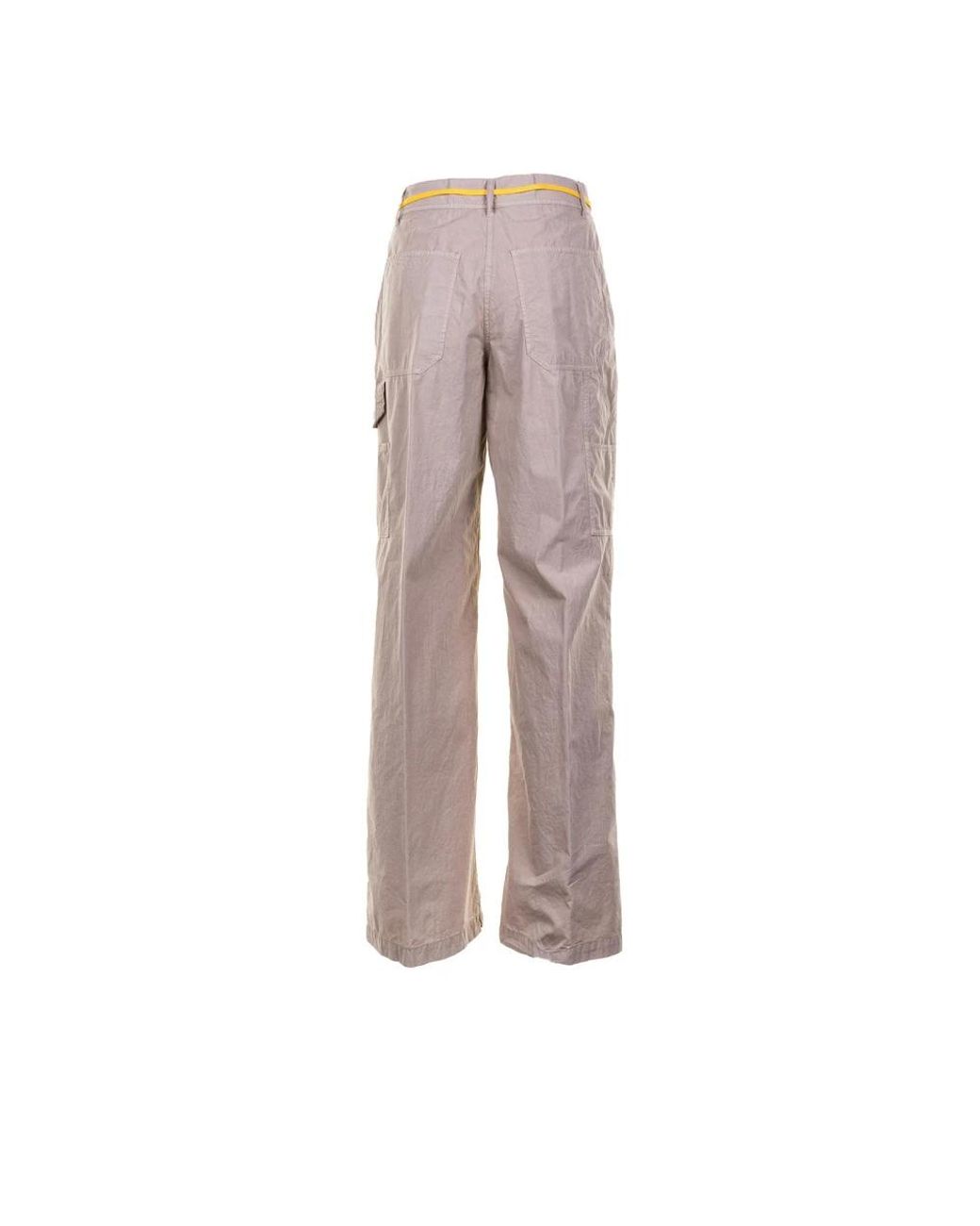Aspesi Natural Straight Trousers