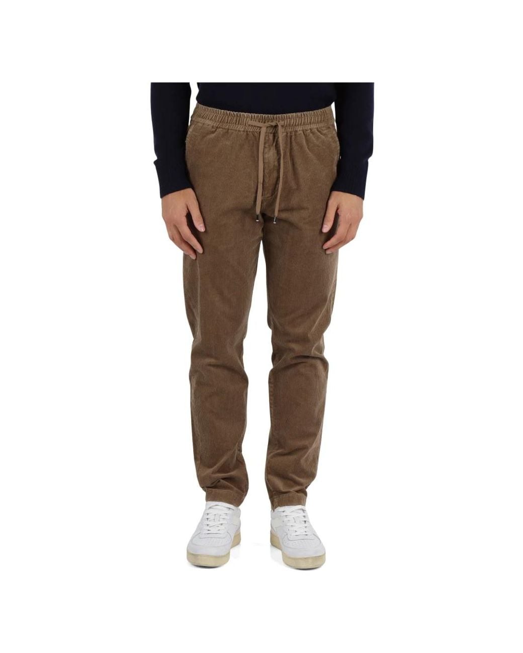 Tommy Hilfiger Brown Slim-Fit Trousers for men