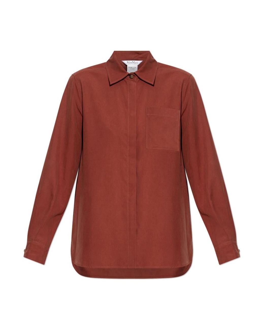Shirts Max Mara de color Red