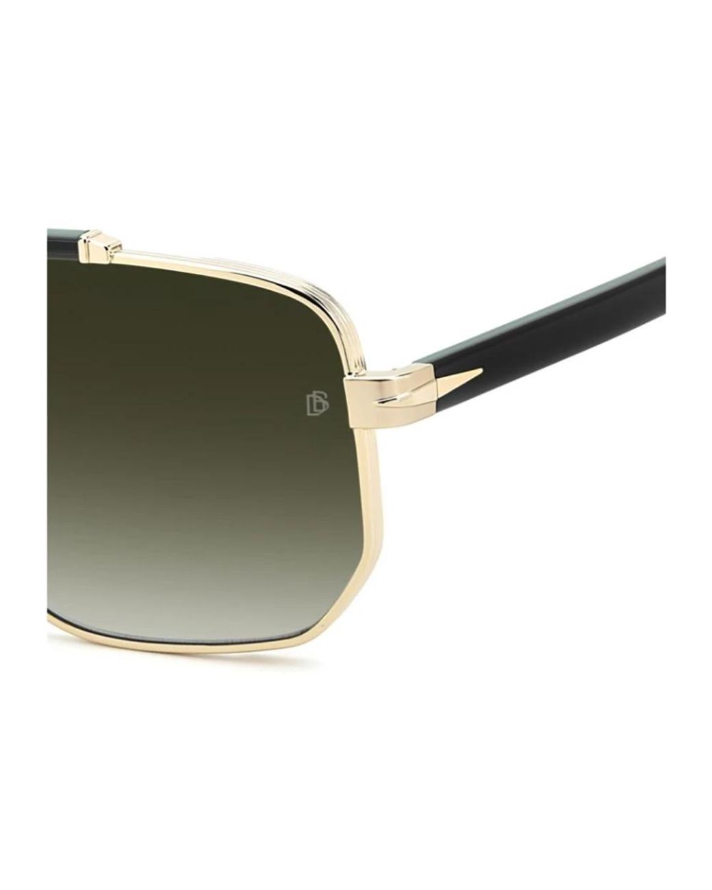David Beckham Green Sunglasses