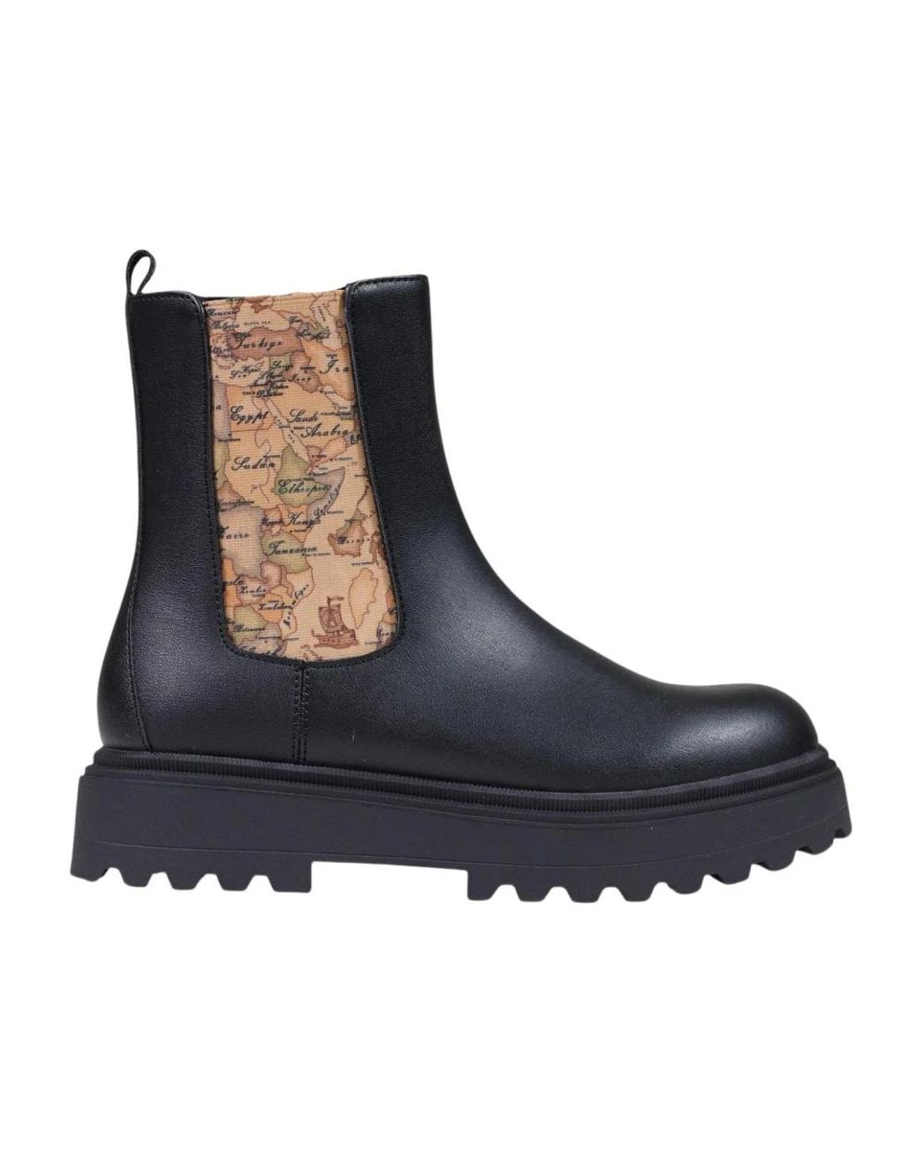 Alviero Martini 1A Classe Blue Chelsea Boots