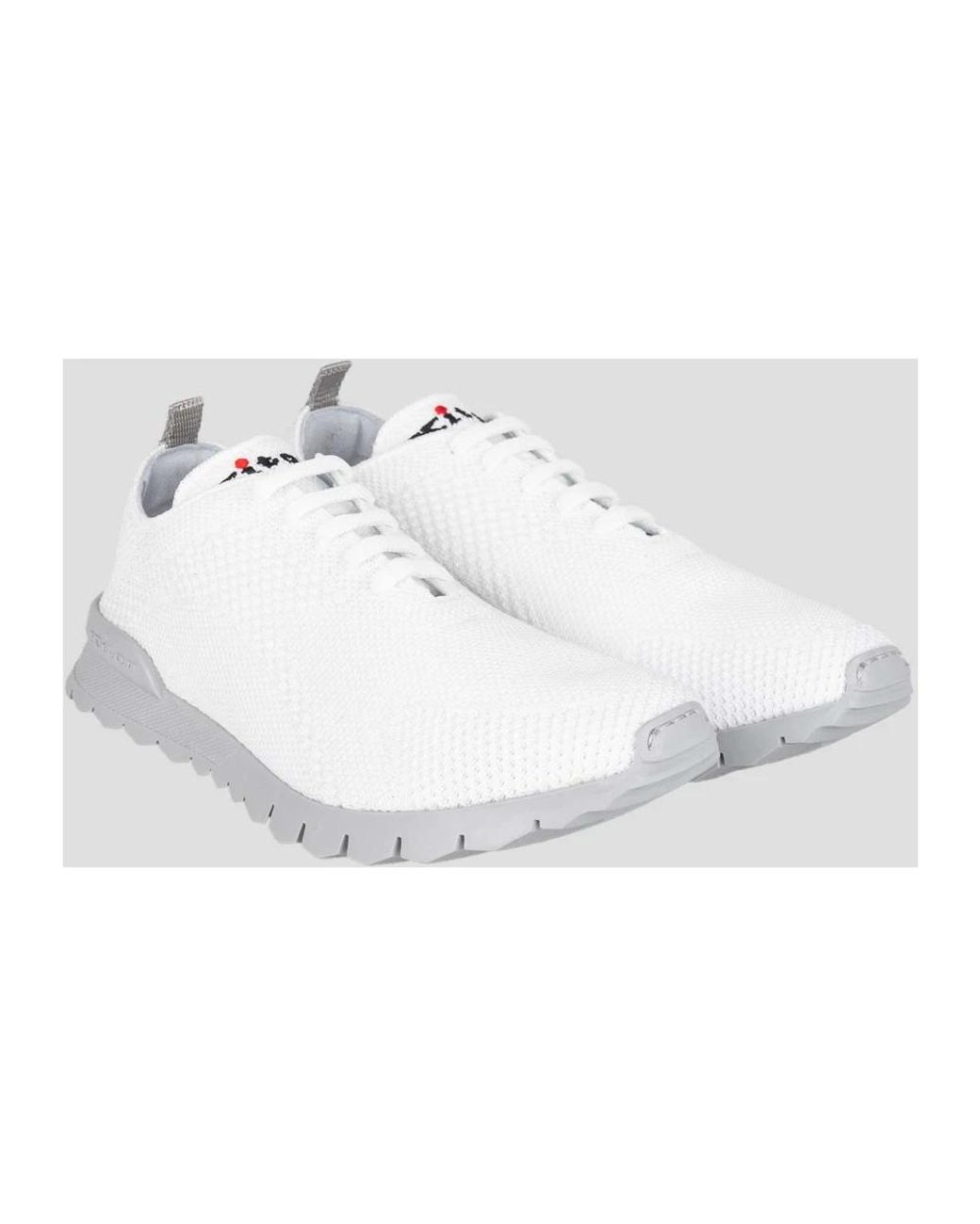 Kiton Cotton Ea Sneakers in White für Herren