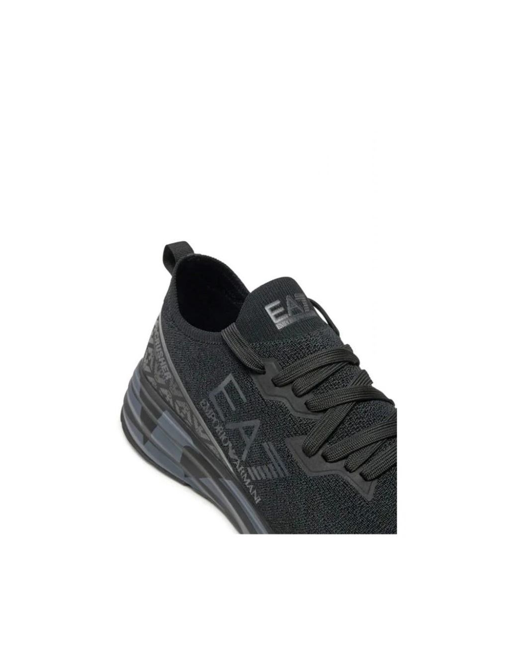 EA7 Black Sneakers for men