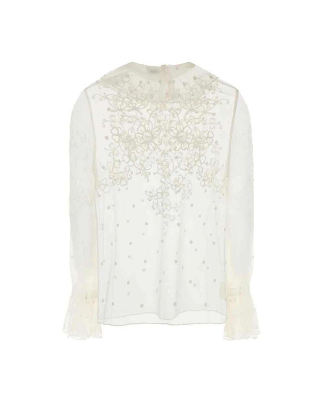 Bode White Blouses